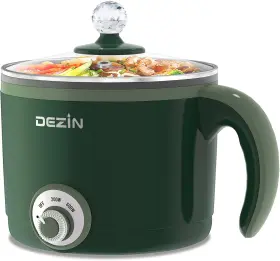 1703g Dezin Hot Pot Electric 1.5l Rapid Noodles Cooker Non-stick Perfec