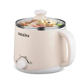 Dezin 715802988356 Electric Pot 1.6l Ramen Cooker Hot Stainless Steel Multifu