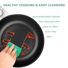 Dezin 789219697484 Hot Pot Electric Upgraded Non-stick Saut Pan Rapid Noodles #3