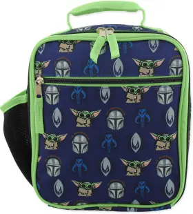B20mn47268 Disney Star Wars Mandalorian Baby Yoda Boys Girls Adult Soft One Size Blue/green