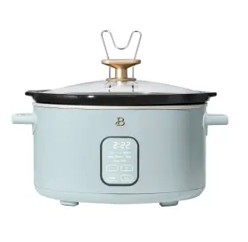 29455 Drew Barrymore Beautiful 6 Quart Programmable Slow Cooker Touch Display