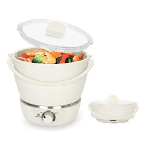 Drizzle 667016130345 Foldable Electric Cooker Travel Hot Pot - Dual Voltage 100v-240v