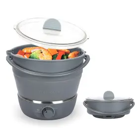 Drizzle 745695154163 Foldable Electric Cooker Travel Hot Pot - Dual Voltage 100v-240v Cook