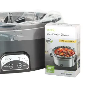 Ebelbo 750440835709 6 For Free 36 Bags Nylon Pot Liners Slow Cooker 13x21 Inch Large Si