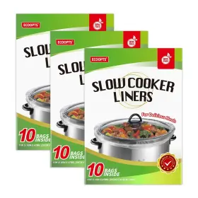 Ecoopts 706825582751 Slow Cooker Liners Disposable Cooking Bags Small Size Pot Fit