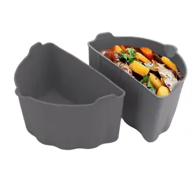 Slowcooker-gb-001 Elecphbo Slow Cooker Linerstwo Color Blockingcook Two Things At Once And Easy Cleancro