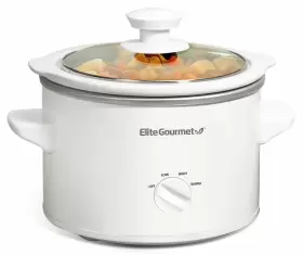 Mst-250xw Elite Gourmet 717056115908 Slow Cooker Ceramic Pot Adjustable Temp Entrees Sauces Ste