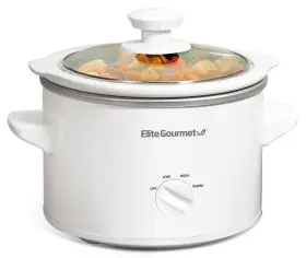 Mst-250xw Elite Gourmet 717056129653 Mst-250xw# Slow Cooker Ceramic Pot With Adjustable Temp Entrees Sauces So