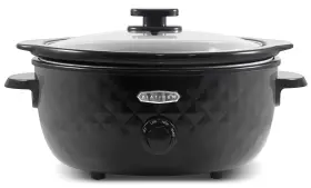 Mst-1234b Elite Gourmet 717056131205 Mst-1234b## 6 Quart Diamond Pattern Slow Cooker Removable Dis