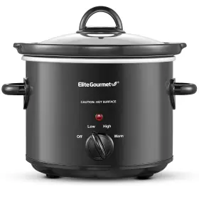 B0721p1vl6 Elite Gourmet Mst-350b Electric Slow Cooker Adjustable Temp Entrees Sauces S