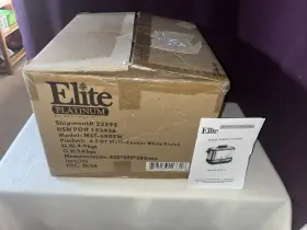 Mst-6805w Elite Platinum Mst-6805 6.5 Quart Non-stick Multi-cooker - New In Box