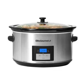 Mst-900dx Elite Platinum 8.5 Quart Stainless Steel Digital Slow Cooker
