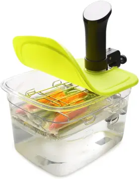 Everie 313086067059 Versatile 12-quart Sous Vide Container With Built-in Rack And Collapsible Everie 313086067059 Versatile 12-quart Sous Vide Container With Built-in Rack And Collapsible