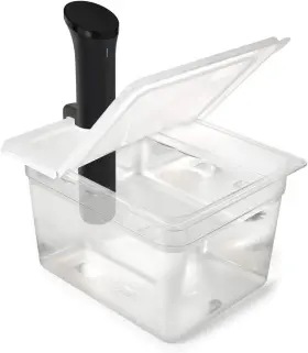 Everie 756926404155 Collapsible Hinged Lid Compatible With Anova Nano Or Semi-transparent