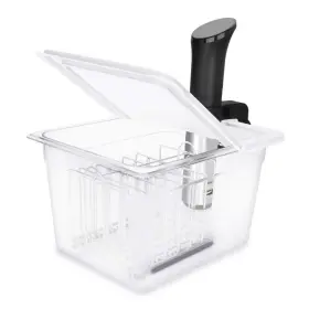 Everie 972314110260 Sous Vide Container 12 Quart With Collapsible Hinged Lid And Rack Anova Na #2