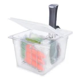 Everie 972314110260 Sous Vide Container 12 Quart With Collapsible Hinged Lid And Rack Anova Na #3