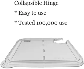 Av-12-cr Everie Collapsible Hinged Lid Compatible With Anova Nano 750w 800w 900w An50 #3 Av-12-cr Everie Collapsible Hinged Lid Compatible With Anova Nano 750w 800w 900w An50 #3