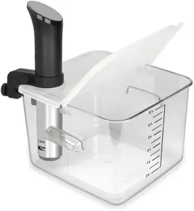 Av-12-cr Everie Collapsible Hinged Lid Compatible With Anova Nano 750w 800w 900w An50 Av-12-cr Everie Collapsible Hinged Lid Compatible With Anova Nano 750w 800w 900w An50