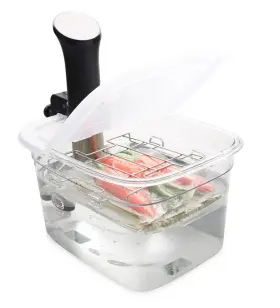 Evc1202nano Everie Sous Vide Container 12 Quarts With Collapsible Hinge Lid And Removable Built-