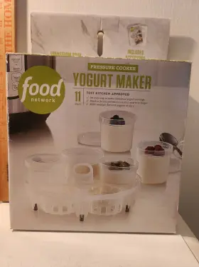 83fnc9060 Food Network Yogurt Maker Insert Pressure Cooker 11 Pc For Nib Es7