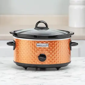Sc-136c Fox Valley Traders Brentwood 3.5 Quart Slow Cooker Copper #3