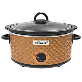 Sc-136c Fox Valley Traders Brentwood 3.5 Quart Slow Cooker Copper