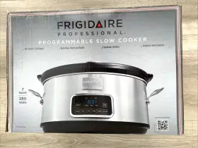 Fpcp07d7ms Frigidaire Professional Programmable 7-quart Slow Cooker