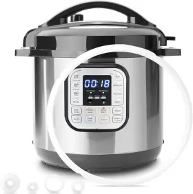 Fvgtuy 445044768784 Silicone Sealing Ring For Instapot 6qt/5 Quart - Perfect Fit Du