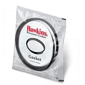 B10-09 Gandhi - Appliances Gasket For 3.5 To 8-liter Pressure Cooker Sealing Ring Medium Black