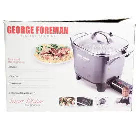 Rc0010b George Foreman Healthy Cooking Smart Kitchen Digital Multicooker
