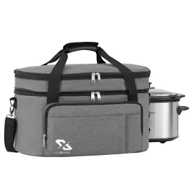Golkcurx 197644000920 Double Layer Slow Cooker Bag For 6-8 Quart Oval Crockpot And Hamilto