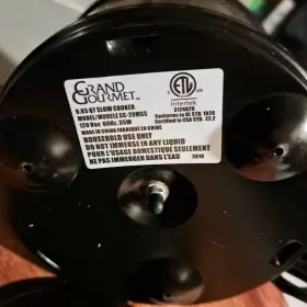 Sc-20mss Grand Gourmet 0.65 Quart Slow Cooker Model With Lid Tested Works #2