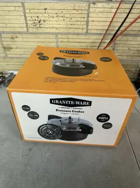 Granite Ware 072495007338 New - The Original All Natural Pressure Cooker 8 Quartz