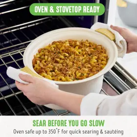 Greenlife 885837044683 6 Quart Ceramic Slow Cooker Pfas-free Programmable Removable Healthy Nonst #2