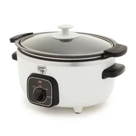 94875056 Greenlife 3.5 Quart Slow Cooker White