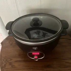 Cc004773-001 Greenlife Slow Cooker 6- Quart Black Built-in Timer Cool-touch Handles Non-stick #2 Cc004773-001 Greenlife Slow Cooker 6- Quart Black Built-in Timer Cool-touch Handles Non-stick #2