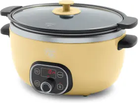 Cc008503-001 Greenlife 6 Quart Ceramic Slow Cooker Pfas-free Quarts Yellow