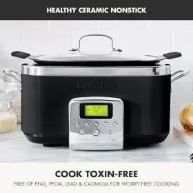 Greenpan 885837027556 Elite 8 - In -1 Programmable 6 Quart Electric Slow Cooker Dishwasher Sa #2