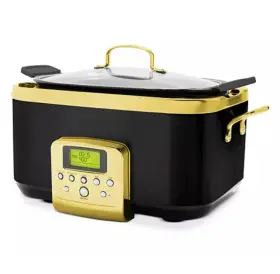 Greenpan 885837038460 Elite Reserve 6 Quart Electric Slow Cooker Programmable Dishwasher Safe