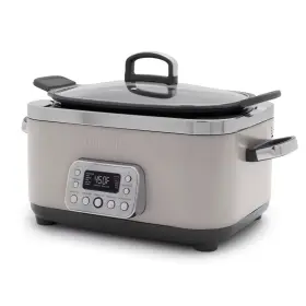 94875110 Greenpan Elite 6 Quart Slow Cooker Cloud Gray