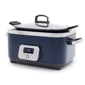 94875121 Greenpan Elite 6 Quart Slow Cooker Oxford Blue