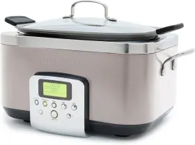 Cc009402-001 Greenpan Elite 8-in-1 Programmable 6 Quart Electric Slow Cooker Dishwasher Safe