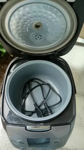 Gp-ea-rcr001 Greenpan Green Pan Rice Expert Multi-cooker 8 Cup Black Stainless Model Nice #3