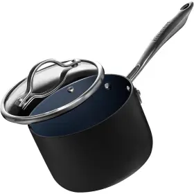 Guy Fieris Flavortown 810115942238 2- Quart Sauce Pan With Lid Non-stick Cookware Without Pfas