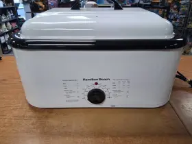 527w Hamilton Beach 040094038084 Vintage Large 18 Quart Slow Roaster