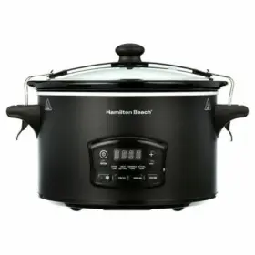 Hamilton Beach 040094339624 Defrost And Go Programmable Slow Cooker 6 Quart Capacity 33962