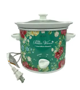 Hamilton Beach 040094939619 The Pioneer Woman 1.5 Quart Vintage Floral Slow Cooker