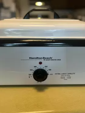 32180 Hamilton Beach Vintage 18 Quart Roaster Oven Extra-large Model