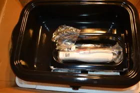 32183 Hamilton Beach 18 Quart Roaster Oven Model Serving Pans And Electric Knife #3