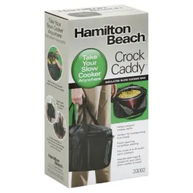 33002 Hamilton Beach Slow Cooker Insulated Travel Case For 4-8 Quart Crock Pot Caddy Thermal Zipper Bag